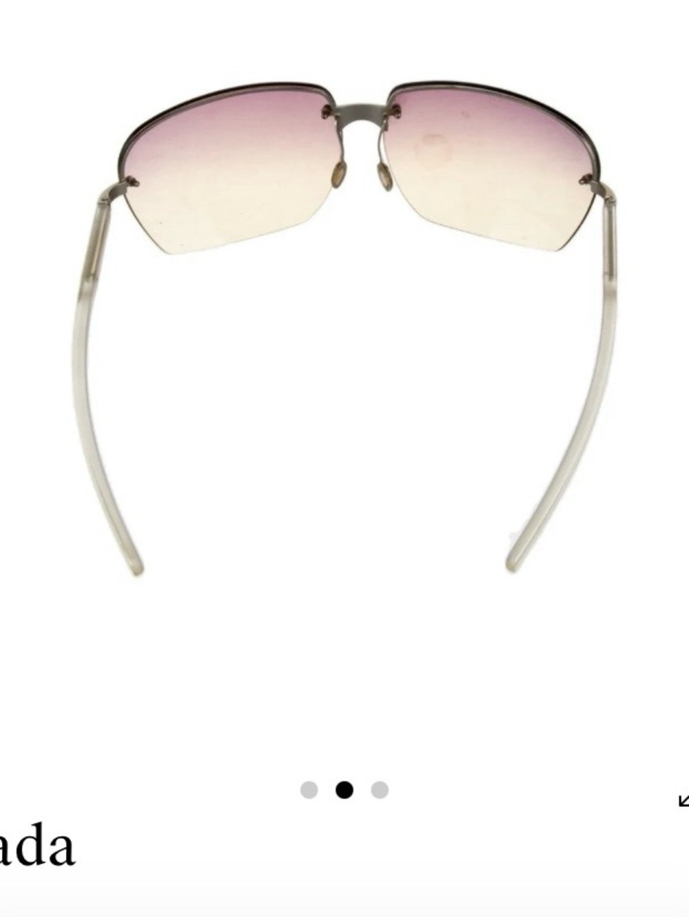 Prada Pink Sunglasses - Women Accessories